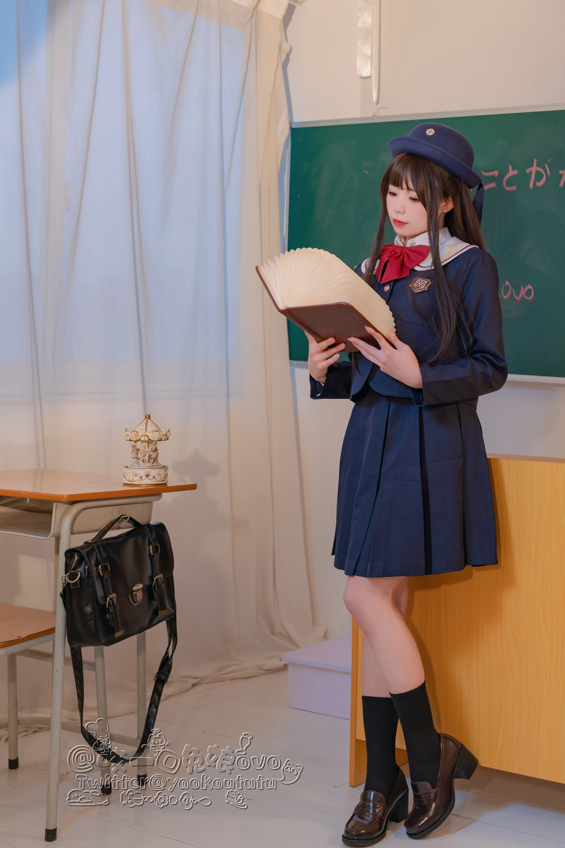 咬一口兔娘(黏黏团子兔) – NO.030 入学式 0